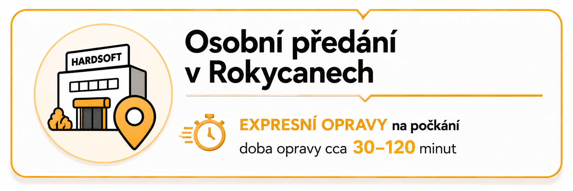 Osobní předání v Rokycanech